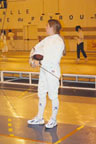 Kat Jaske fencing